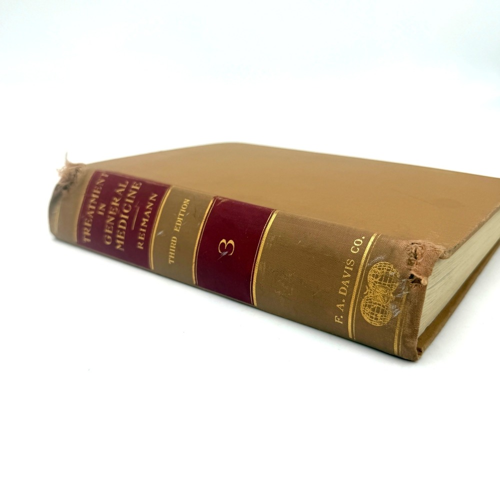 F. A. Davis Treatment in General Medicine Vol 3 Hobart Reimann 1946